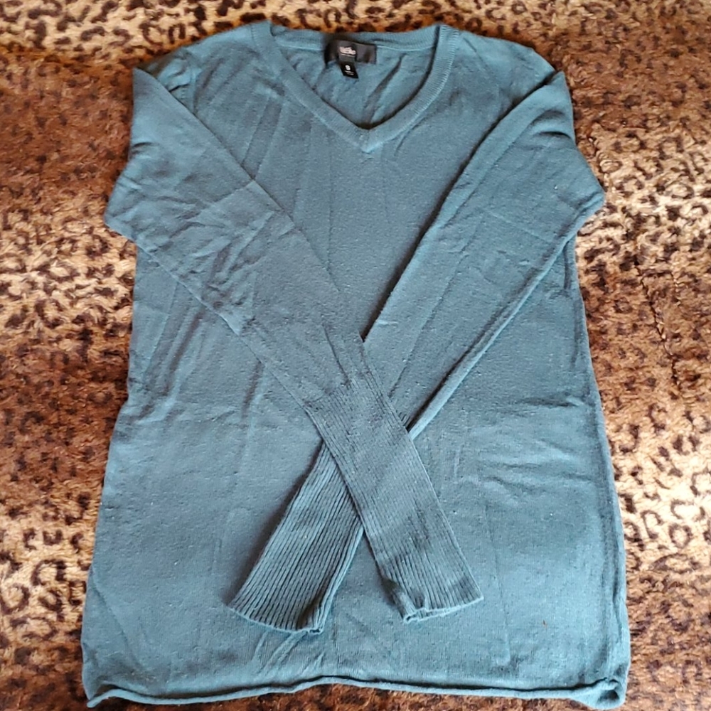 MOSSIMO TEAL LONG SLEEVE